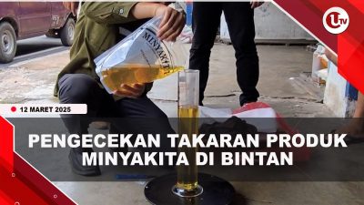 [VIDEO] Satgas Pangan Bintan Sidak ke Distributor MinyaKita