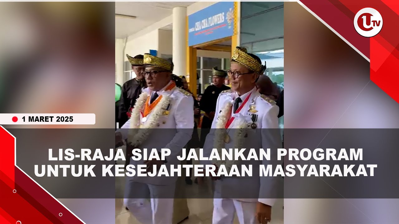 Lis-Raja Disambut Meriah Saat Tiba di Tanjungpinang