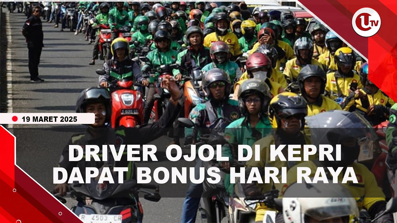 Ini Kriteria Driver Ojol yang Menerima Bonus Hari Raya