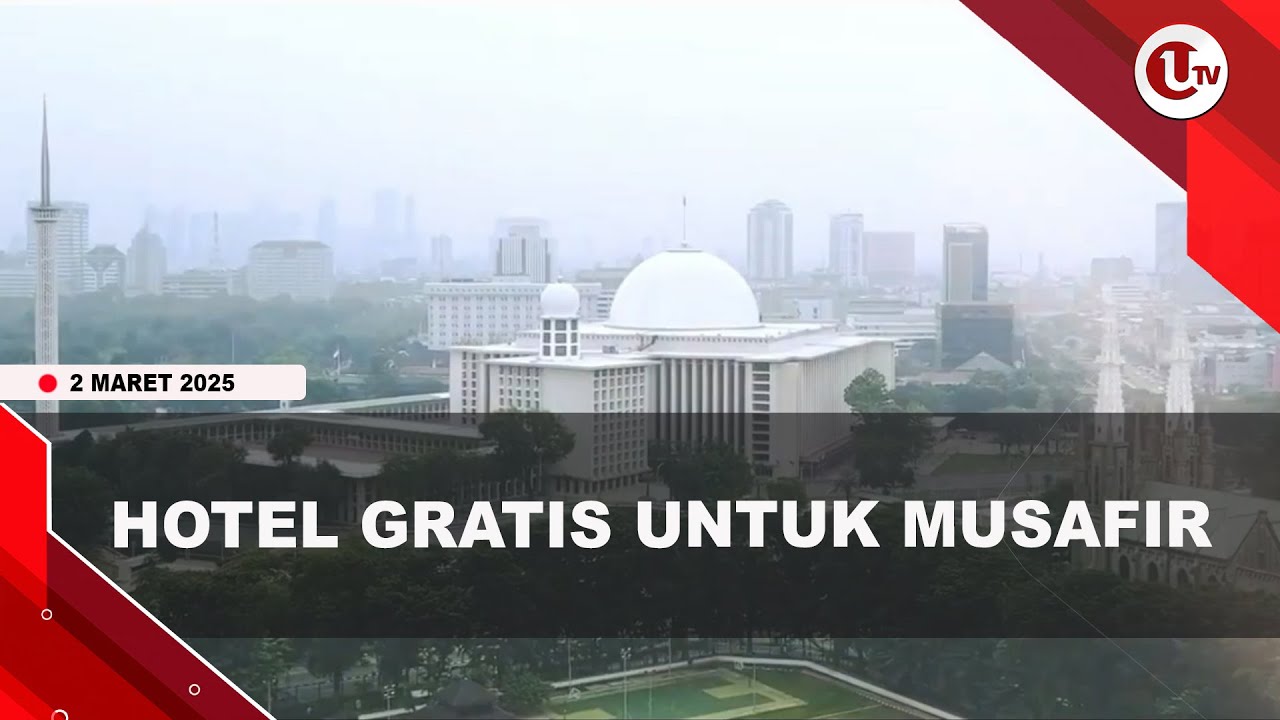 Masjid Istiqlal Akan Siapkan Hotel Gratis untuk Musafir