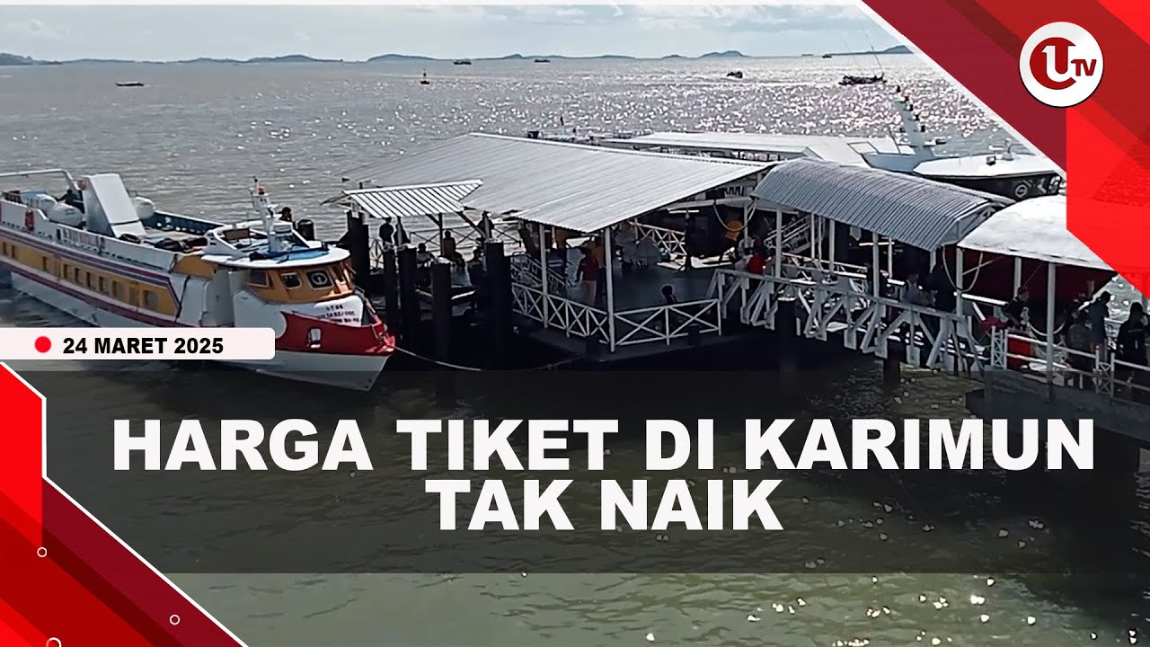 KSOP Karimun Pastikan Harga Tiket Kapal Tak Naik