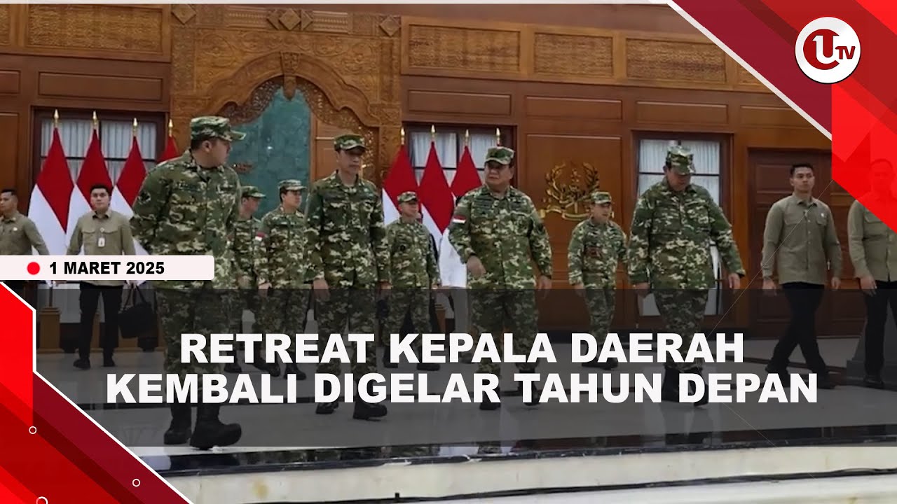 Presiden Prabowo Ingin Retreat Digelar Kembali Tahun Depan