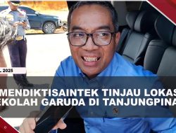 [VIDEO] Mendiktisaintek Sebut Seluruh Siswa Sekolah Garuda Dibiayai Pemerintah