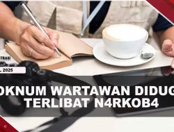 [VIDEO] Oknum Wartawan Di Tanjungpinang Diduga Terlibat Narkoba