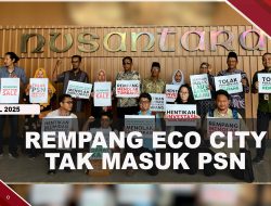[VIDEO]  Bukan Lagi PSN, Warga Minta Proyek Rempang Eco City Dihentikan