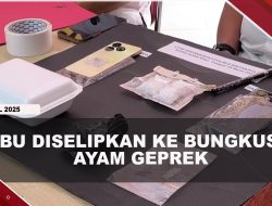[VIDEO] Dua Napi Selundupkan Sabu Ke Lapas, Modus Selipkan Ke Bungkusan Ayam Geprek