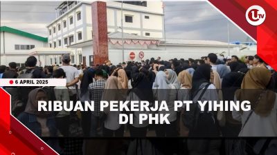 [VIDEO] Ribuan Pekerja PT Yihing di PHK