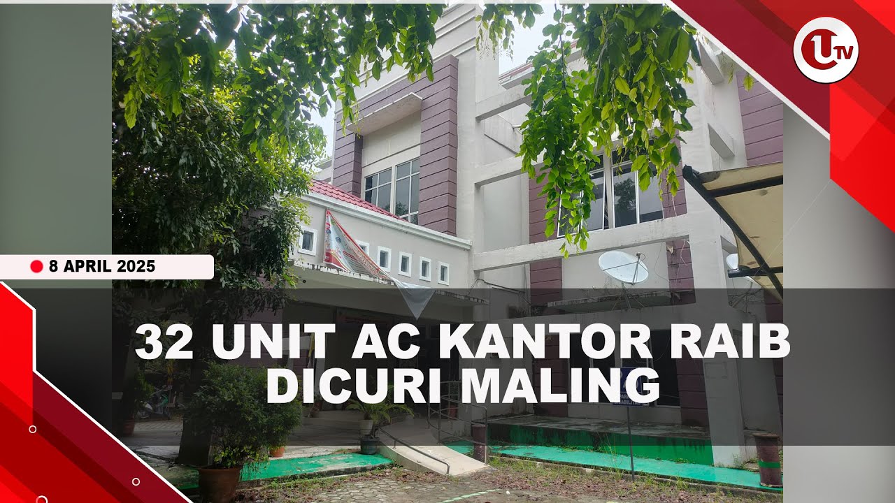 32 Unit AC Kantor Raib Dicuri Maling