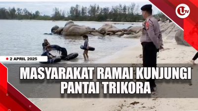 [VIDEO] Masyarakat Ramai Kunjungi Pantai Trikora