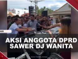 [VIDEO] Aksi Anggota DPRD Lampung Sawer DJ Wanita Pecahan Rp50 Ribu