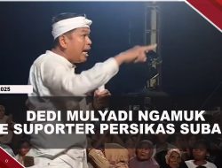 [VIDEO] Dedi Mulyadi Ngamuk Gegara Suporter Persikas Bentangkan Spanduk
