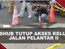 [VIDEO] Pasca Jalan Amblas Di Pelantar II, Arus Dialihkan Ke Jalan Pelantar I