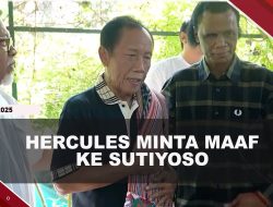 [VIDEO] Hercules Minta Maaf Ke Sutiyoso