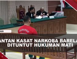[VIDEO] Jual Barang Bukti Sabu, Mantan Kasat Narkoba Barelang Dituntut Hukuman Mati