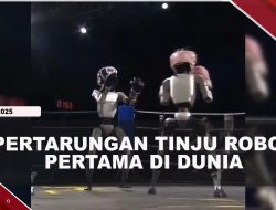 [VIDEO] China Cetak Sejarah, Gelar Tinju Robot Humanoid Pertama Di Dunia