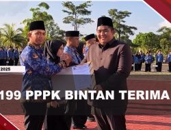 [VIDEO] 1.199 PPPK dan 41 PNS Bintan Terima SK, Bupati Tekankan Kedisiplinan