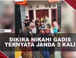 [VIDEO] Pernikahan Ricuh, Dikira Nikahi Gadis Ternyata Janda 3 Kali