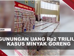 [VIDEO] Kejagung Sita Uang Rp11,8 Triliun Kasus Korupsi Minyak Goreng