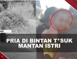[VIDEO] Cemburu, Pria Di Bintan Tvsuk Mantan Istri Lalu Bawa Kabur Motor Korban