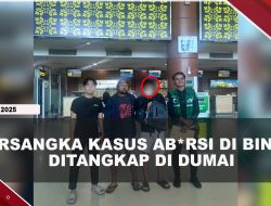 [VIDEO]  Sempat Kabur Ke Tiga Daerah, Tersangka Ab*rsi Di Bintan Ditangkap Di Dumai