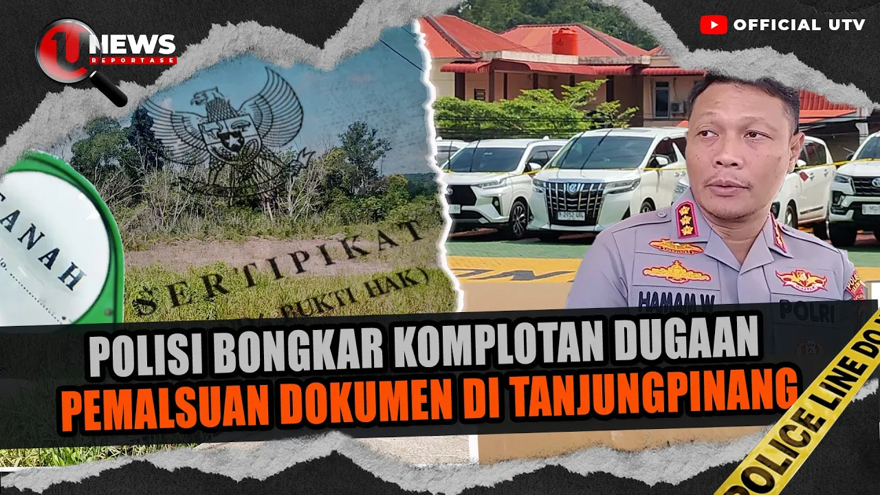 Polresta Tanjungpinang Tangani Kasus Pemalsuan Surat Tanah
