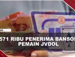 [VIDEO] PPATK Ungkap 571 Ribu Penerima Bansos Ternyata Pemain Judi Online