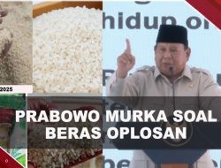 [VIDEO] Prabowo Murka Dengan Mafia Beras Oplosan, Negara Rugi Rp100 Triliun