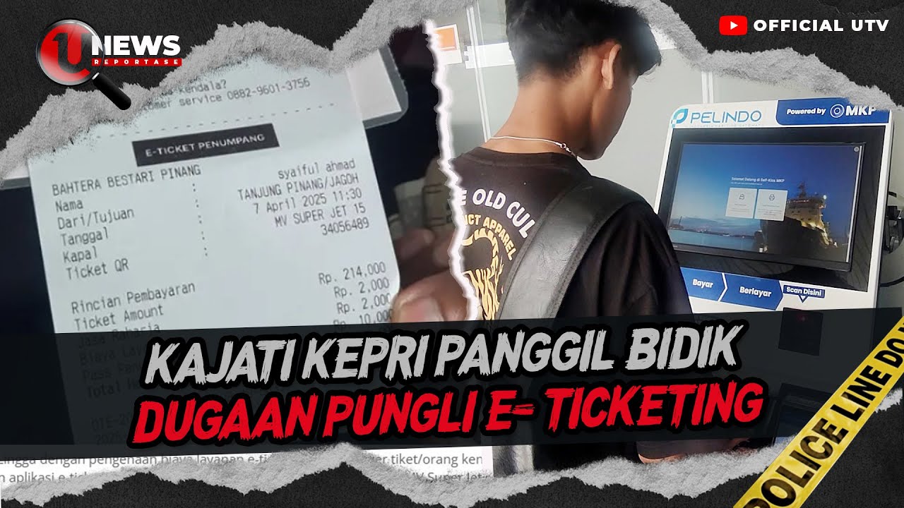 Dugaan Pungli e-Ticketing di Pelabuhan Sri Bintan Pura