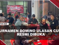 [VIDEO] Turnamen Domino Ulasan Cup II Resmi Dibuka | U-NEWS