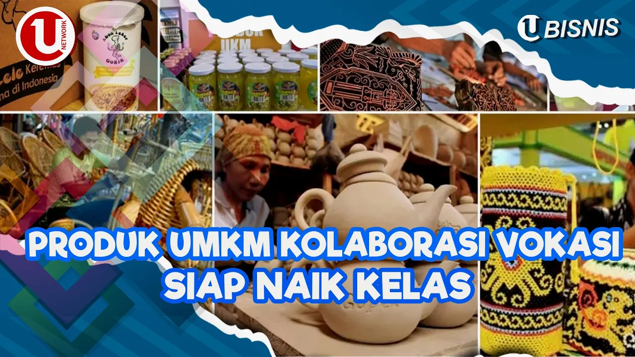 Produk UMKM Kolaborasi Vokasi Siap Naik Kelas