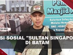 [VIDEO] “Sultan Singapore” Kai Emilio Santuni Panti Asuhan Di Batam