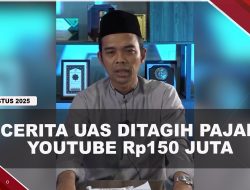 [VIDEO] UAS Ditagih Pajak Youtube Rp150 Juta, Padahal Uangnya Untuk Sedekah | U-NEWS