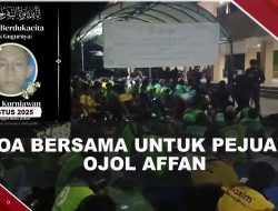 [VIDEO] Polresta Barelang Dan Ojol Gelar Doa Bersama Untuk Affan Kurniawan | U-NEWS