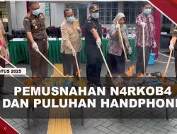 [VIDEO] Kejari Tanjungpinang Musnahkan Barang Bukti N4rkob4 Dan Handphone | U-NEWS
