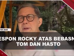 [VIDEO] Rocky Gerung Sebut Pembebasan Tom Dan Hasto Buat Gempa Politik Di Solo