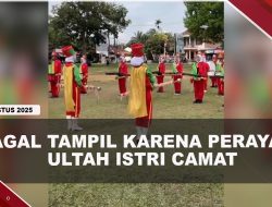 [VIDEO] Anggota Drum Band Menangis Gagal Tampil Karena Perayaan Ultah Istri Camat | U-NEWS