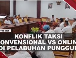 [VIDEO] Ratusan Sopir Taksi Konvensional Datangi DPRD Batam, Ini Tuntutannya | U-NEWS