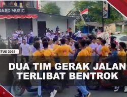 [VIDEO] Dua Tim Gerak Jalan 17 KM Terlibat Bentrok, Dipicu Saling Ejek | U-NEWS