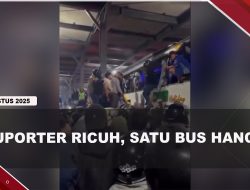[VIDEO] Ngeri Kerusuhan Suporter PERSIB VS PSIM, Satu Bus Hancur | U-NEWS
