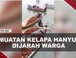 [VIDEO] Kapal Karam Usai Bersandar, Muatan 60 Ton Kelapa Dijarah Warga | U-NEWS