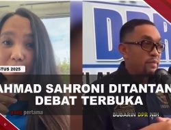 [VIDEO] Ahmad Sahroni Ditantang Debat Salsa Erwina Juara Debat Internasional | U-NEWS