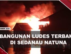 [VIDEO] Detik-Detik Kebakaran Hebat Hanguskan 5 Bangunan di Sedanau Natuna | U-NEWS