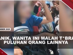 [VIDEO] Seorang Wanita Hampir Diamuk Massa Karena T*brak Lari