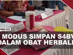 [VIDEO] Polresta Barelang Ungkap 547 Gram S4bv Dalam Kemasan Obat Herbalife | U-NEWS