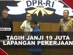 [VIDEO] Audiensi Dengan DPR, Mahasiswa Tagih Janji Gibran 19 Juta Lapangan Pekerjaan | U-NEWS