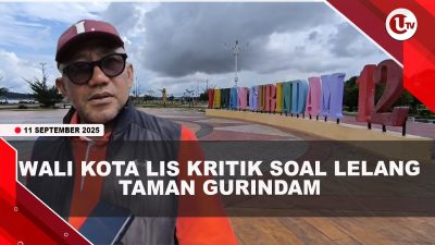 [VIDEO] Wali Kota Lis Kritik Pemprov Kepri Terkait Lelang Taman Gurindam 12 | U-NEWS