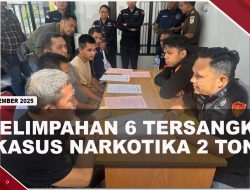 [VIDEO] Kejari Batam Terima Pelimpahan 6 Tersangka Kasus Narkotika 2 Ton | U-NEWS