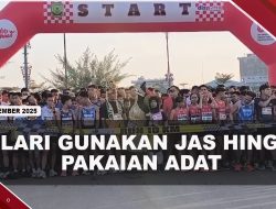 [VIDEO] Unik, Pelari Tarkam Kemenpora Kenakan Jas Hingga Pakaian Adat | U-NEWS