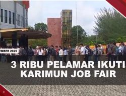 [VIDEO] 3 Ribu Pelamar Ikuti Karimun Job Fair 2025, Peluang Hingga Ke Luar Negeri | U-NEWS