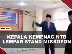 [VIDEO] Lempar Stand Mikrofon, Kepala Kemenag NTB Ngaku Bercanda | U-NEWS